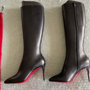 NEW in box Christian Louboutin Eloise Knee High Boots Size 39.5